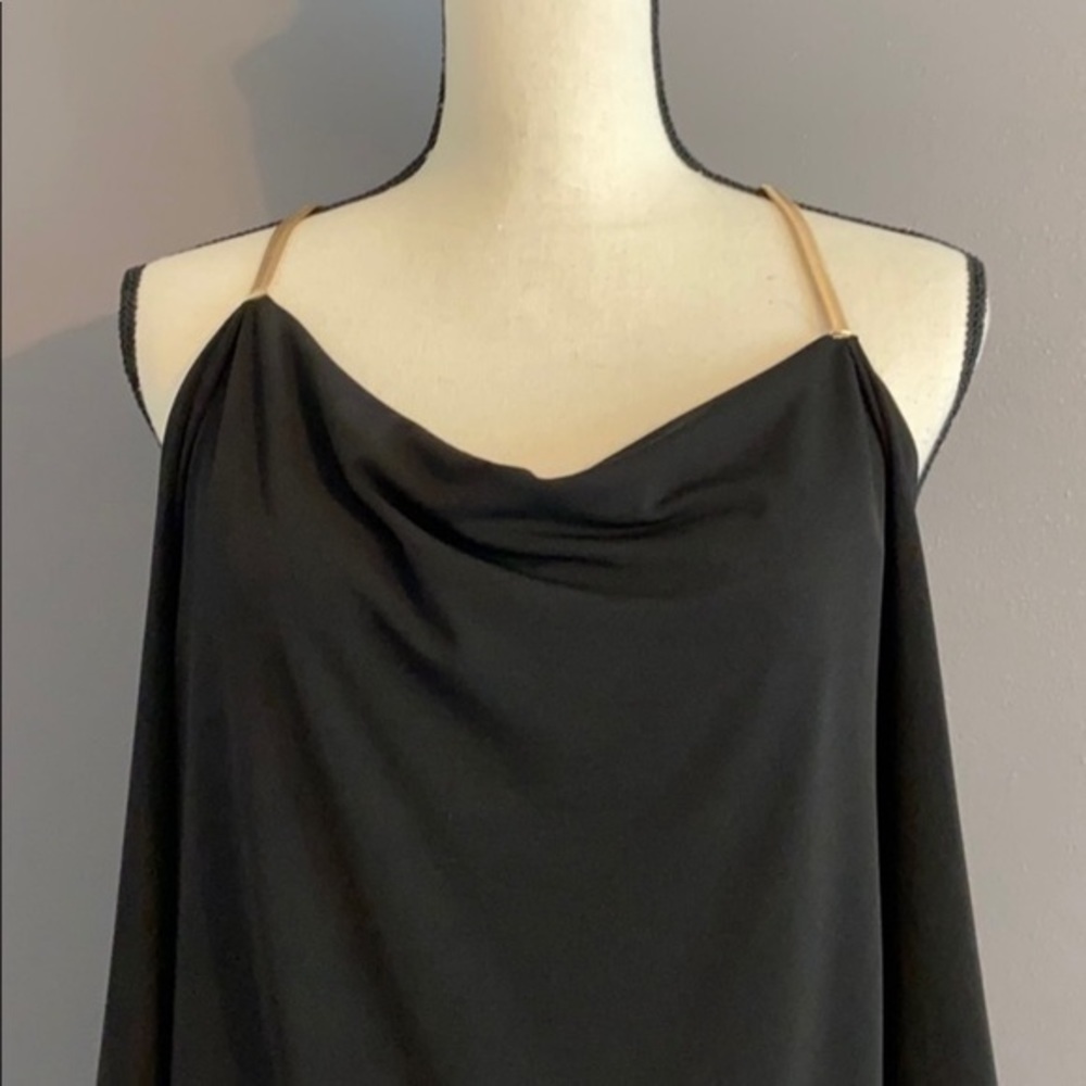 Express Sleeveless Top, Gold chain straps - Picture 2 of 5